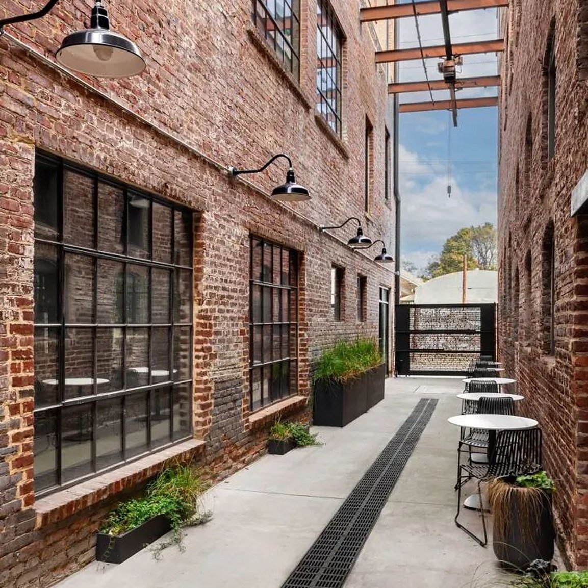 Landscaping at a delivered community